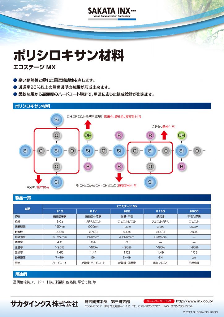 ポリシロキサンのサムネイル